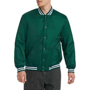 Chaqueta Universitaria para Hombre Más Vendida, con Logotipo Personalizado, Cuello con Estampado, Ropa de Moda para Exteriores, Chaqueta de Béisbol Universitaria para Hombre - Product Image 1