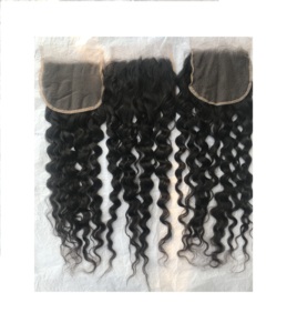 Top qualité de cheveux, meilleure qualité, prix de gros, vendeur de cheveux, Extensions de cheveux bouclés naturels Super fins, 5x5 HD - Product Image 1