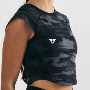 Custom Baby Tee Cropped Print Plain Summer Cotton Fitted Tee T Shirt <b>Top</b> Hip Hop Women Crop <b>Top</b> t-shirts - Product Image 6