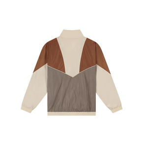 Veste coupe-vent grande taille de qualité supérieure, vente en gros, vêtements en nylon avec patchwork personnalisé, veste imperméable à séchage rapide - Product Image 6