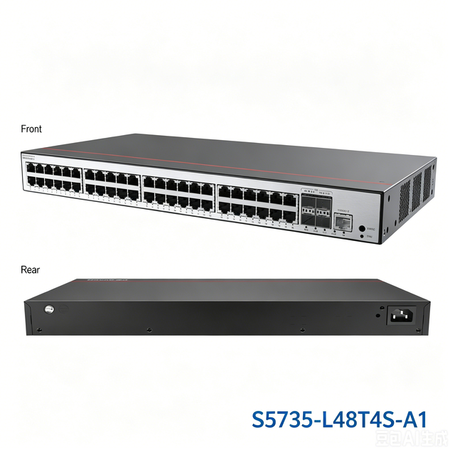 Cloud Engine S5735-L48T4S-A1 48 Port Gigabit Ethernet Switch 4 GE SFP Layer 3 Managed Enterprise Campus Network Switch 336Gbps