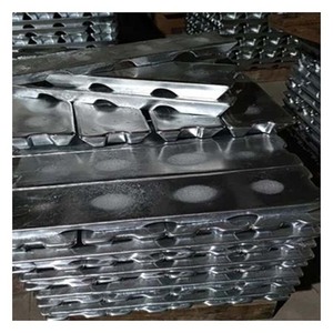 Zinc <b>Ingot</b> 99.995 Percent Electrolytic Zinc Used in Chemical Industry and Galvanized Steel Production with High Efficiency - Product Image 2