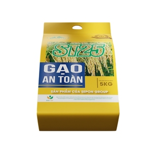 Riz Sepon à texture dure pour l'agriculture Riz blanc de haute qualité 100% sûr Top 5kg ODM direct du Vietnam - Product Image 1