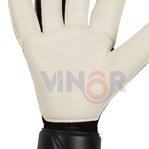 Gants de football en cuir respirant de haute qualité, à doigts entiers, coupe ample, OEM, fabriqués en cuir, gants de gardien de but en gros - Product Image 6