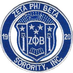 Zeta Phi Beta Sorority Inc University Patches <b>Towel</b> - Product Image 1