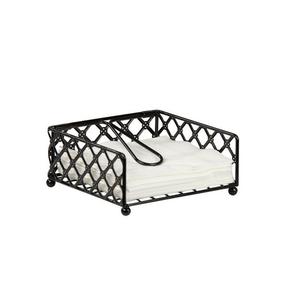 Soporte de papel de metal antiguo detallado para escritorio de oficina o uso en hotel con acabado exquisito y metalistería artesanal - Product Image 5