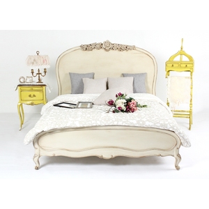 Design de chambre classique avec ornements sculptés n ° 3003, bois d'acajou robuste, qualité garantie - Product Image 1