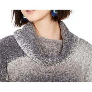 Maglione Casual da Donna R Style & Co in Bouclé Sfumato Nero Taglia XX-Large per l'Inverno - Product Image 2