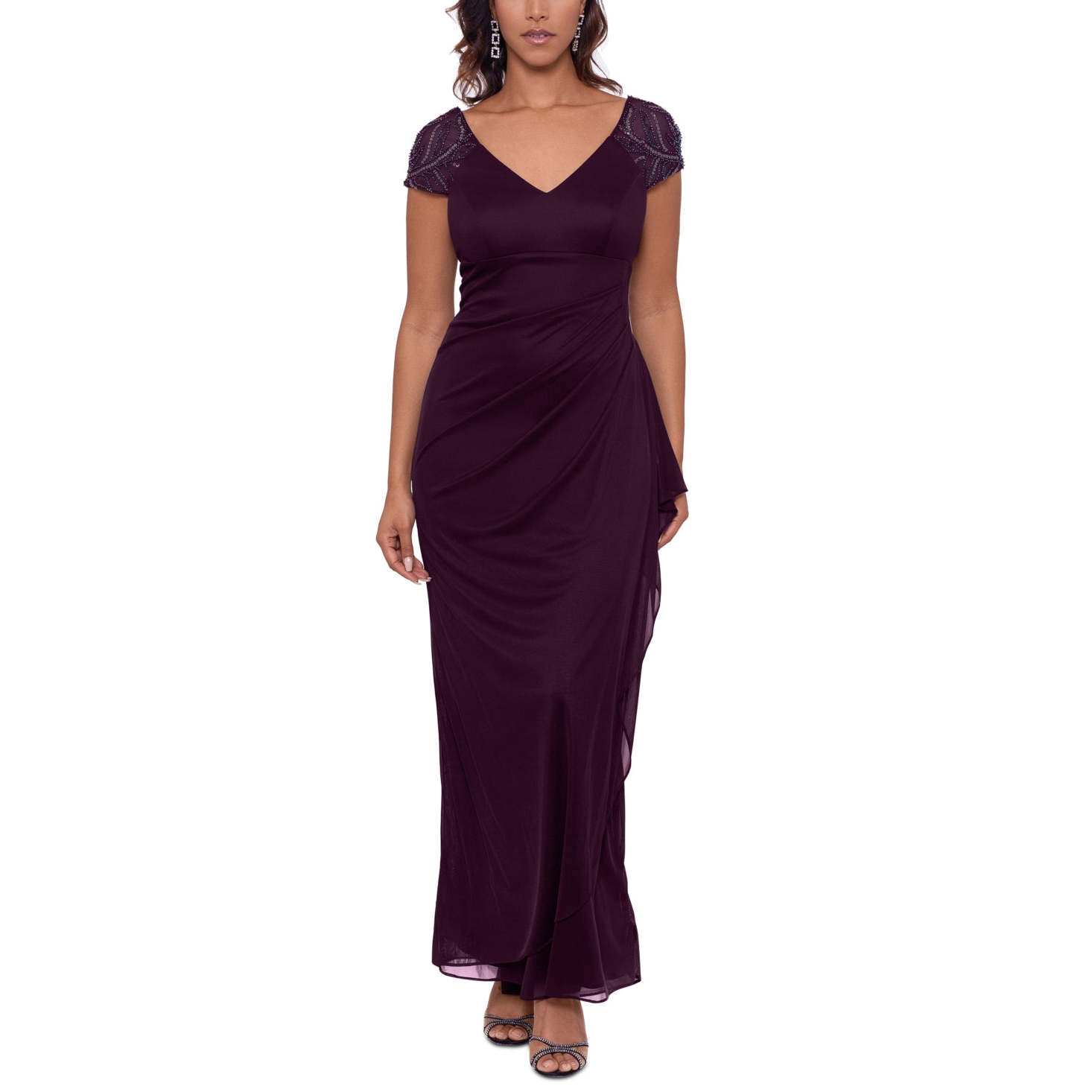 sachin and babi light blue dress Purple Prom Dresses and Gowns 2026 main image 1