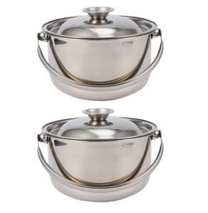 Chauffe-plats en acier inoxydable imprimé et émaillé-Casserole/Hotpot pour restaurants, hôtels et ustensiles de cuisine à domicile - Product Image 4