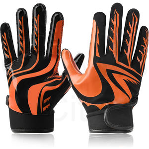 Guantes de fútbol americano profesional más vendidos Servicio personalizado de alta calidad Guantes de fútbol americano - Product Image 3