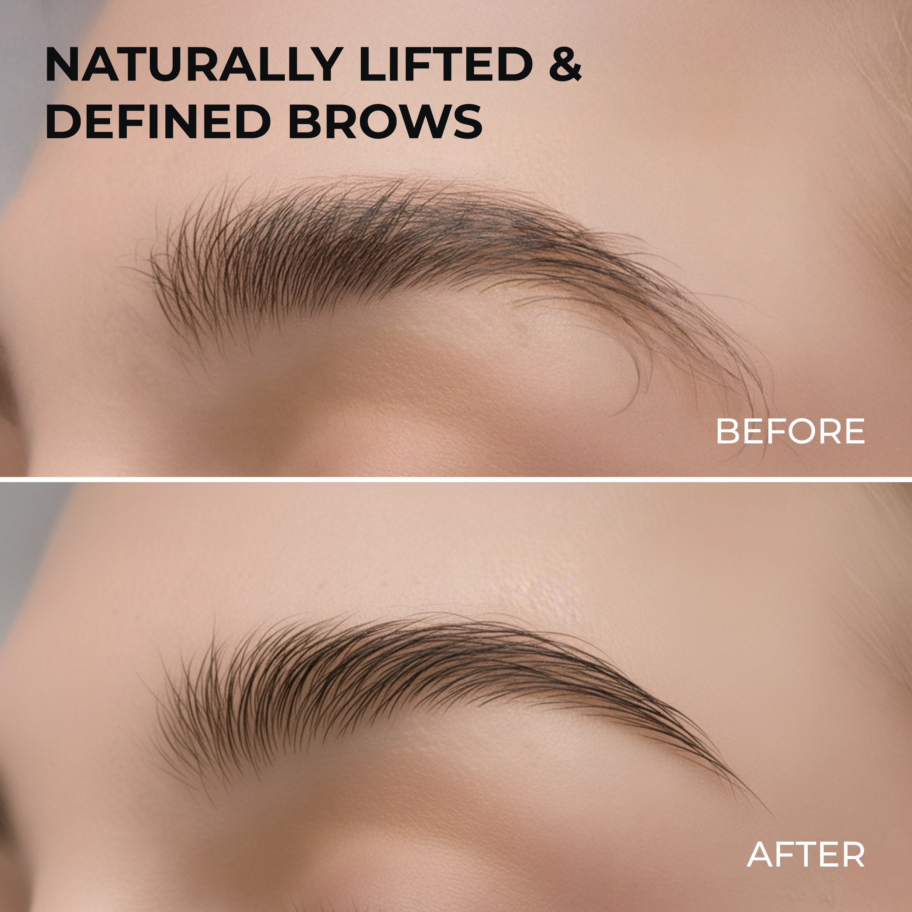 MAZAL Brow Lift Perm Kit - Safe At Home Solution for Natural Curl
