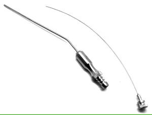 Tubo de succión Frazier esencial para procedimientos quirúrgicos ENT Fuente de alimentación manual reutilizable Base de instrumento terapéutico de diagnóstico - Product Image 2