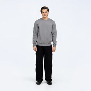 Nouveauté 2026 : Sweats à capuche streetwear pour hommes en coton molletonné épais, coupe ajustée, personnalisables avec logo imprimé - Product Image 1