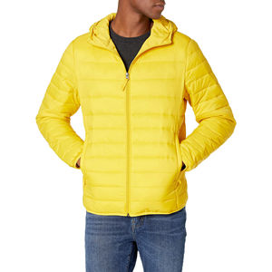 แจ็กเก็ตฤดูหนาวของผู้ชายเสื้อมีฮู้ดสะท้อนแสงผ้าแคนวาสด้านนอกมีกระเป๋าด้านข้างพิมพ์ลาย - Product Image 3