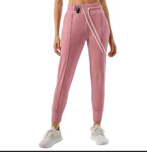2022 Venta caliente de alta calidad de las mujeres de cintura media pantalones de chándal sueltos Joggers bolsillos laterales cordón transpirable ropa de invierno de moda - Product Image 6