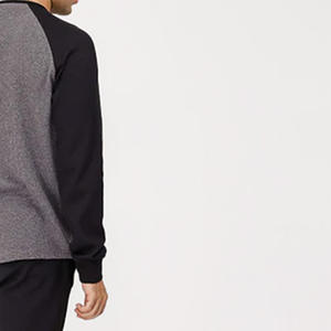 T-shirt à manches longues raglan pour homme, logo personnalisé, t-shirt à manches longues raglan pour homme, t-shirt de baseball à manches longues raglan - Product Image 6