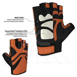 Gants de musculation pour hommes, antidérapants, avec support pour le poignet, gants de musculation pour la salle de sport - Product Image 5