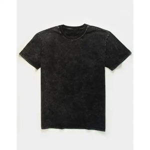 เสื้อยืดผ้าฝ้ายผสมแร่กรดแบบวินเทจเสื้อยืดคอกลมทรงหลวมเสื้อยืดผ้าฝ้าย100% ลายกราฟิกซักได้ตามต้องการ - Product Image 5