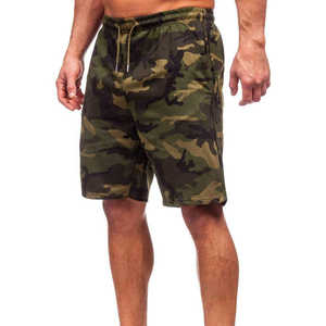 Shorts cargo en coton 100% pour hommes, taille élastique de haute qualité, service OEM en gros - Product Image 3