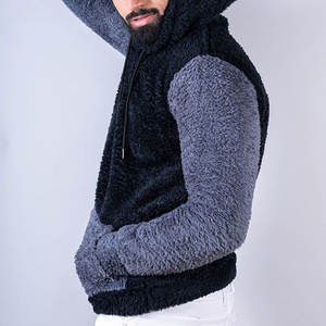 Pakistan Manufacturer's High Quality Quick Dry <b>Men's</b> Wool <b>Hoodie</b> 100% Cotton Winter Season Good Price <b>Sherpa</b> Fleece Made Sialkot - Product Image 3