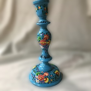 Elegante candelabro de papel Kashmiri pintado a mano para comedor y sala de estar, guirnaldas y coronas navideñas - Product Image 2