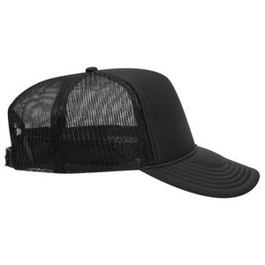 Gorra Trucker de Nylon de 6 Paneles Personalizada de Calidad Premium con Parche Bordado de la Bandera de EE. UU., Malla de Alta Calidad y Diseño Casual Estampado - Product Image 4