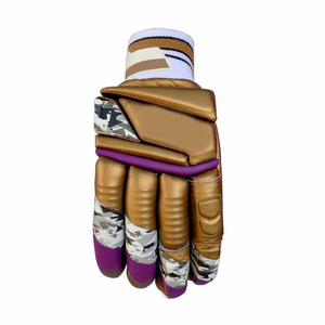 ถุงมือคริกเก็ตหนังแท้สำหรับผู้ชาย ป้องกันการลื่นและดูดซับแรงกระแทก - Product Image 2