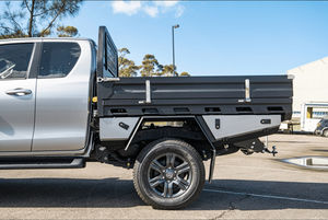 Cabine supplémentaire en alliage d'aluminium pour camionnette Ute Tray OEM ODM Ensemble complet de boîte à outils Tiroir gigogne Tête de lit - Product Image 3