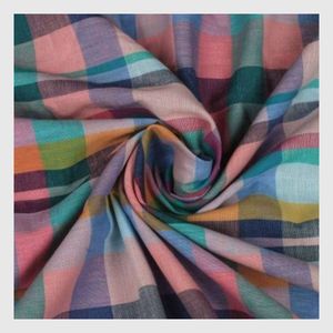 Technique tissée de tissu teint en mousseline 100% personnalisable de haute qualité pour les robes de mariée des garçons et des filles de Style uni UK - Product Image 4
