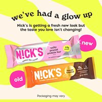 Barres protéinées N!CK'S au chocolat et aux cacahuètes salées – Boîte de 12 |   15 g de protéines |   200 calories |   Collation riche en protéines, (40g x 9)