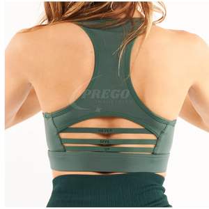 Sujetador Deportivo de Yoga para Mujer, Soporte Alto, Push-Up, Malla Transpirable, Spandex, Nailon, Ropa Deportiva, Top Deportivo de Alta Demanda - Product Image 5