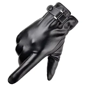 Gant de manchette en fourrure véritable pour l'hiver, mode décontractée, chaud, en peau de mouton, accessoire à la mode respirant - Product Image 5