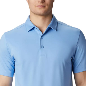 Polo pour homme en coton 100% tricoté, brodé sur mesure, respirant, manches courtes, décontracté, vêtements de travail, polo en gros - Product Image 5