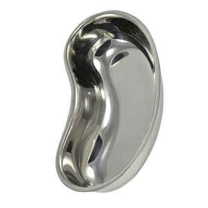 Bandejas de riñón de acero inoxidable de alta calidad, buena venta, instrumento médico hospitalario, tamaño personalizado, artículos huecos - Product Image 1