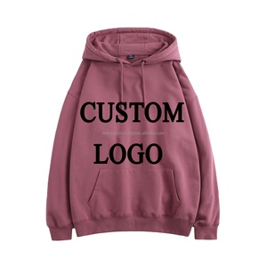 Échantillon gratuit OEM Ensemble sweat à capuche pour hommes 50 coton 50 polyester manches longues imprimé surdimensionné pull à capuche vente en gros - Product Image 6