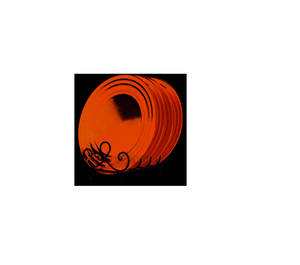 100% meilleure qualité support de plaque en métal support de plaques à collectionner support de plateau de cuisine affichage en métal artisanat naturel - Product Image 2