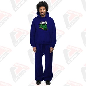 Conjunto Deportivo de Invierno para Hombre, Ultra Cómodo y Elegante, de 2 Piezas, Transpirable, 100% Poliéster, Diseño Liso - Product Image 1