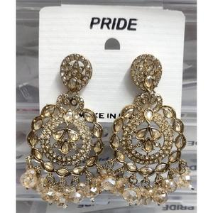 ชุดต่างหูผู้หญิงคุณภาพสูงแบบออกซิไดซ์ พร้อมดีไซน์โบราณ สไตล์เครื่องประดับชาติพันธุ์ สำหรับคอลเลคชั่นผู้หญิง นำเข้าจากซัพพลายเออร์อินเดีย - Product Image 2