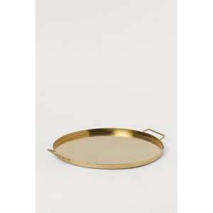 Plateau de service en laiton avec une finition luxueuse et des conceptions complexes parfaites pour offrir et organiser des événements somptueux - Product Image 1