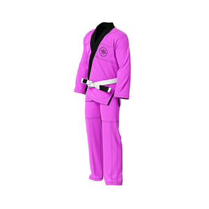 Kimono de Jiu Jitsu BJJ Negro Liso con Tejido Perla, Tela Preencogida, Ropa de Artes Marciales para Adultos, Directo de Fábrica - Product Image 1