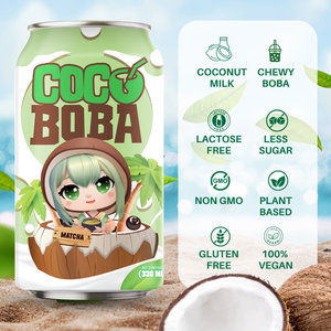 เครื่องดื่มกะทิรสมัทฉะ330มล. ผลิตจากเวียดนาม - Product Image 4