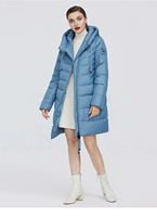 Longue doudoune d'hiver pour femme, manteau épais pour femme, capuche chaude, vêtements en coton de marque pour femme, hiver, grande taille