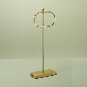 Luxury brass <b>towel</b> <b>stand</b> <b>for</b> stylish <b>bathrooms</b> offering durable design elegant storage solution <b>for</b> everyday use - Product Image 1