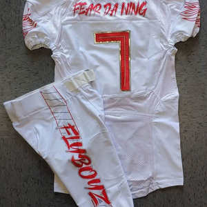 Uniformes de Fútbol Americano Personalizados, Ropa de Fútbol Americano, Sublimación Personalizada, Pantalones Cortos, Talla Juvenil 12, Talla Grande, Deportes de Verano 12 - Product Image 1