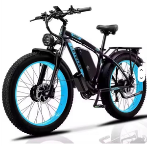 RECÍEN LLEGADO: Bicicleta Eléctrica de 2x1000W, Motor Dual de 2000W, Neumáticos Gruesos 26x4, Bicicleta de Montaña, Fatbike de Playa, Bici Eléctrica - Product Image 4