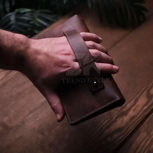 New Design High Quality Trendy Pocket <b>Leather</b> <b>Wallets</b> 2026 Best Price <b>Men</b> <b>Leather</b> Single Shade Bifold <b>Wallets</b> <b>For</b> Sale - Product Image 5