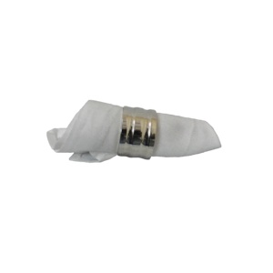 Accessoires de table au design unique, porte-serviettes en métal plaqué or, porte-serviettes de table, centre de table - Product Image 2