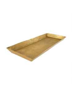 Bandeja de Servir Rectangular de Lujo Moderna Art Deco Plateada Personalizada, Hecha a Mano, de Alta Calidad para el Hogar - Product Image 2