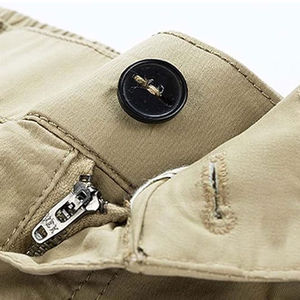 Logo personnalisé couleur unie hommes Cargo Shorts Hip Hop Offre Spéciale Cargo court pour homme mode Cargo poche Shorts pour hommes - Product Image 3